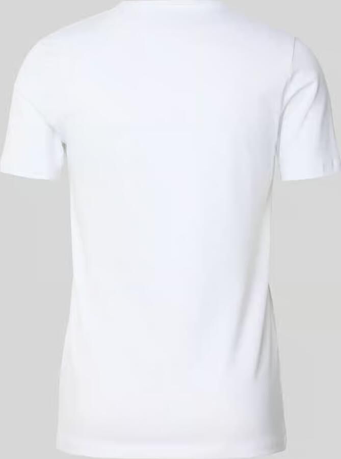 Falke Slim fit T-shirt met V-hals model 'Daily Comfort'