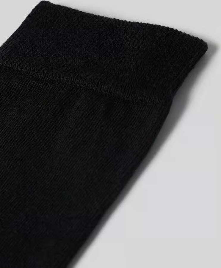 Falke Sokken met labelopschrift model 'SOFTMERINO'