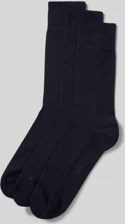 Falke Sokken met stretch in een set van 3 paar model 'Sensitive Intercontinental'