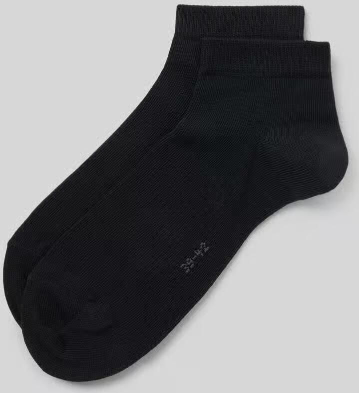 FALKE Happy DP sneakersokken set van 2 zwart - Foto 4