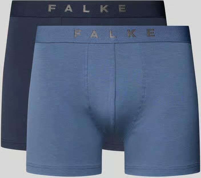 Falke Trunks in set van 2 met elastische band met logo