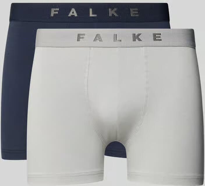Falke Trunks in set van 2 met elastische band met logo