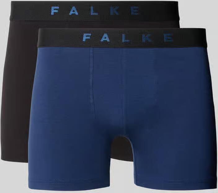 Falke Boxershort met elastische logo in band in een set van 2 stuks
