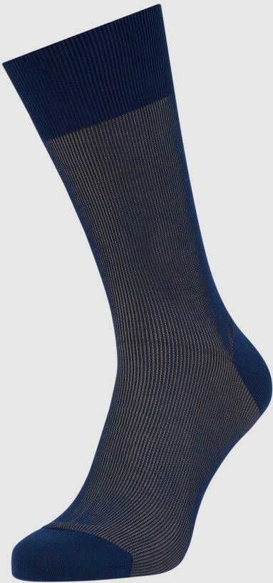 Falke Sokken met ribstructuur model 'Fine Shadow'