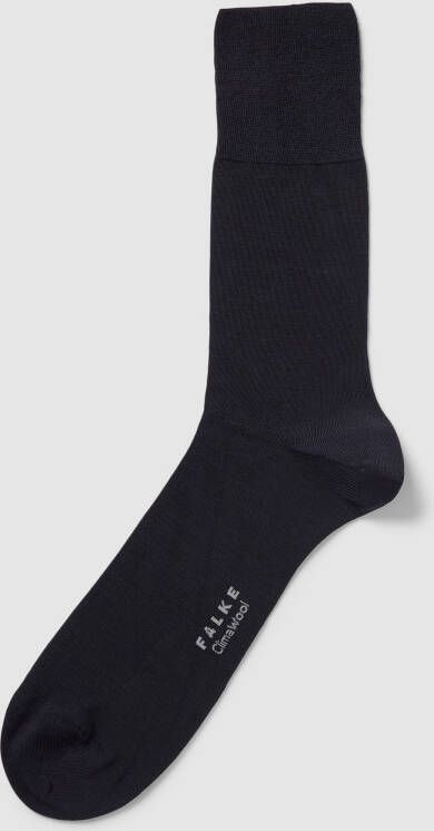 Falke Socks ClimaWool Sok Donkerblauw 6370