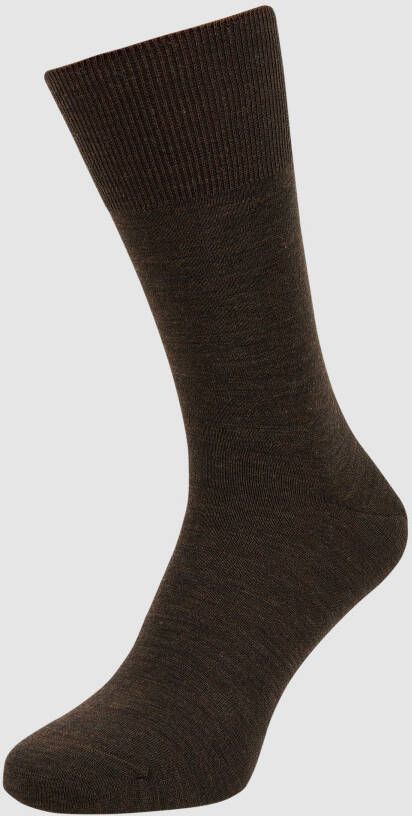 Falke Sokken van scheerwolmix model 'Airport Sock'