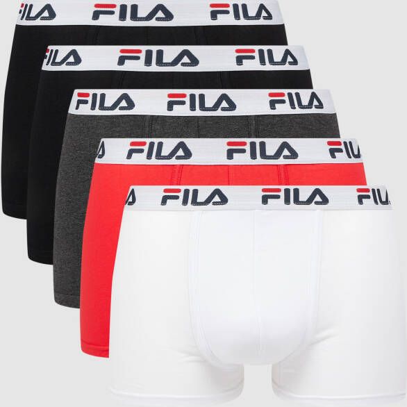 Fila Boxershort met logoband (voordeelset 5 stuks)