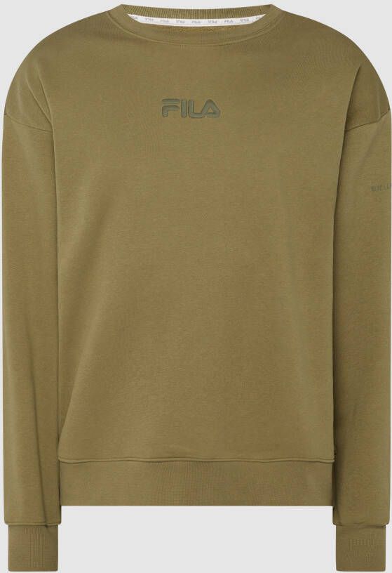 Fila Sweatshirt met geborduurd logo model 'James'