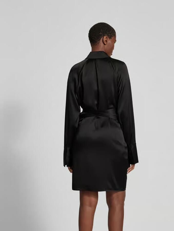 Filippa K Knie-lange jurk met tailleriem - Foto 3