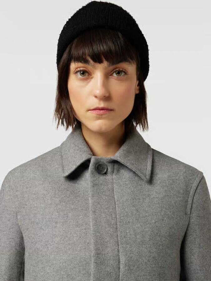 Filippa K Lange jas met platte kraag