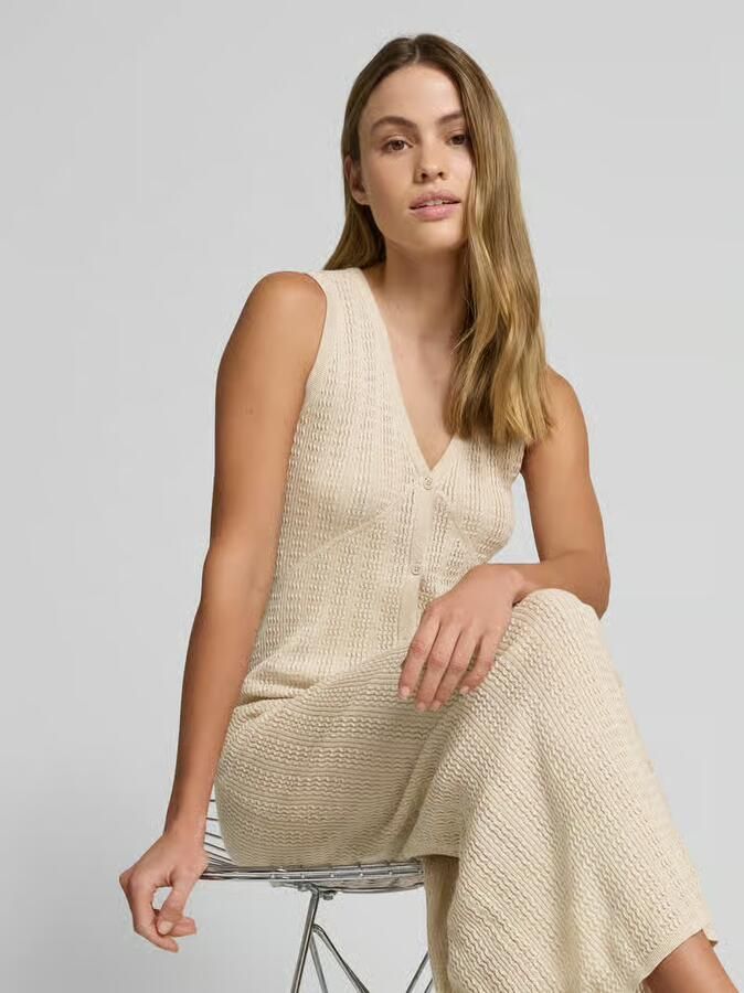 Filippa K Maxi-jurk in gebreide look