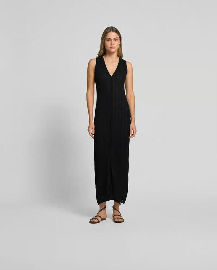 Filippa K Maxi-jurk in gebreide look - Foto 3