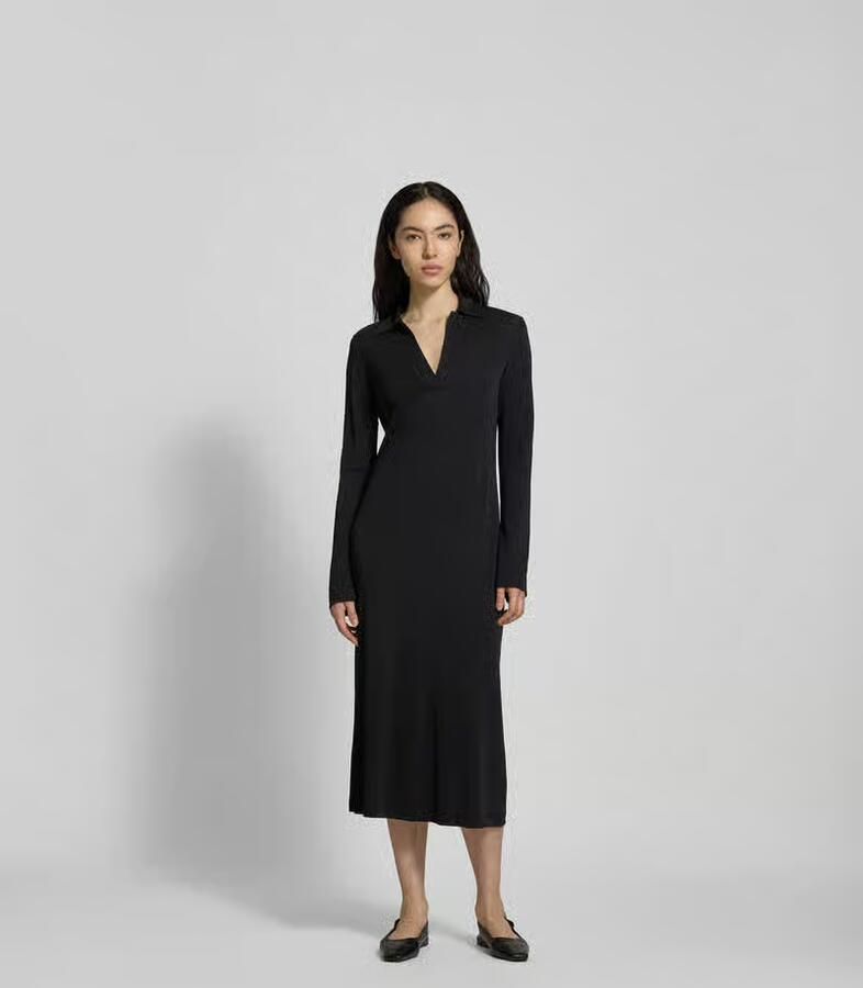 Filippa K Midi-jurk met v-hals - Foto 2