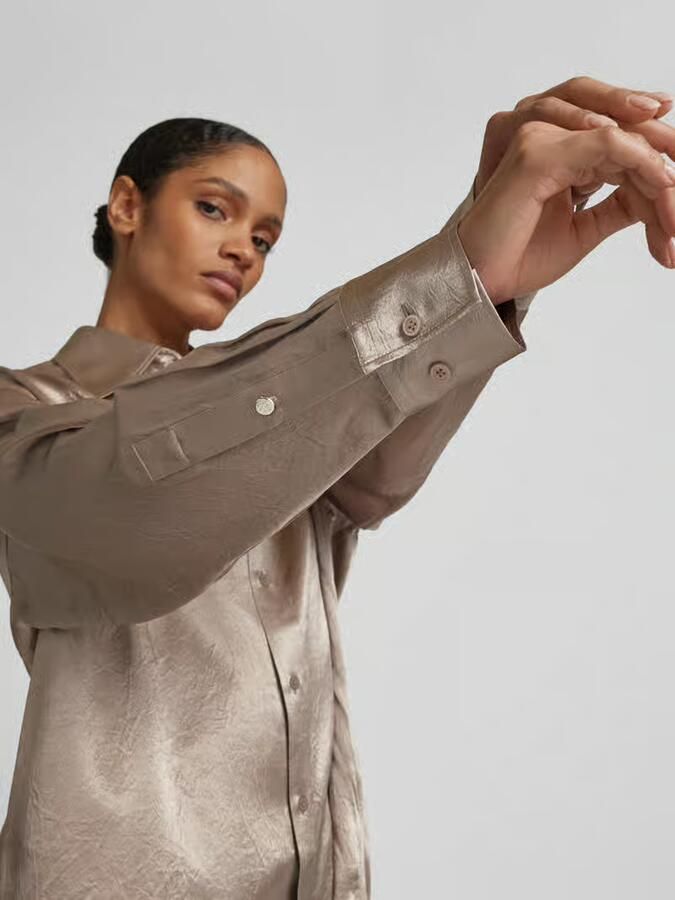 Filippa K Overhemdblouse met knoopsluiting