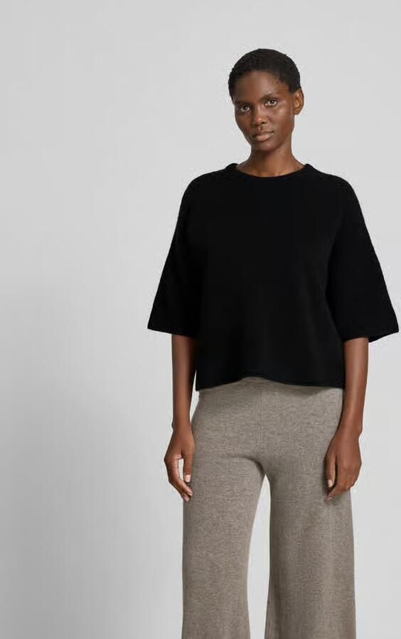Filippa K Oversized T-shirt van wolmix - Foto 3