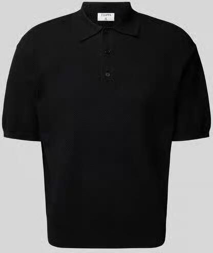 Filippa K Poloshirt met ajourwerk - Foto 2