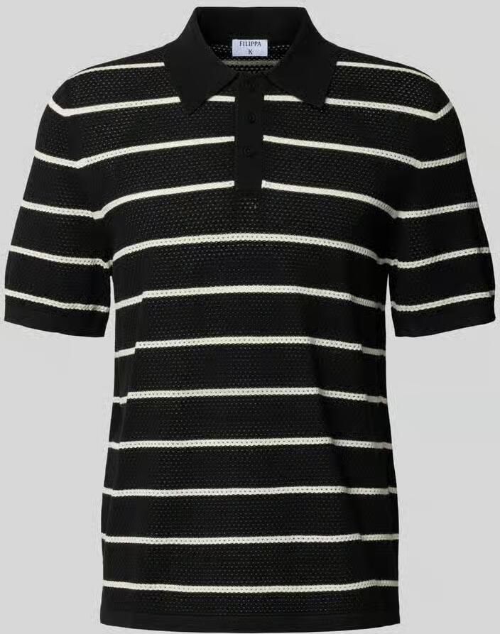 Filippa K Poloshirt van viscosemix - Foto 2