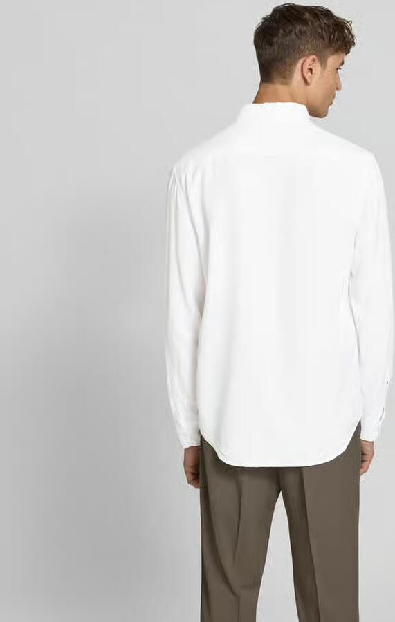 Filippa K Regular fit vrijetijdsoverhemd van lyocell - Foto 3