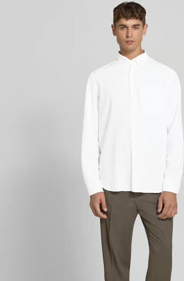 Filippa K Regular fit vrijetijdsoverhemd van lyocell - Foto 2