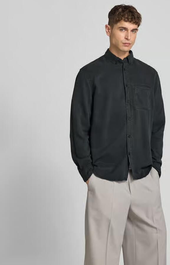 Filippa K Regular fit vrijetijdsoverhemd van lyocell - Foto 3