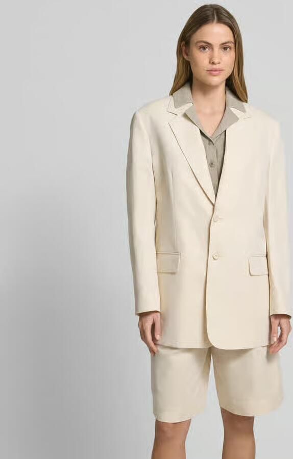 Filippa K relaxed fit blazer met knoopsluiting - Foto 3
