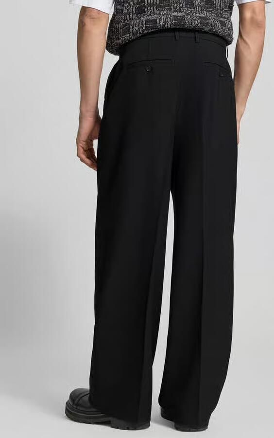 Filippa K Relaxed fit stoffen broek van wolmix - Foto 3
