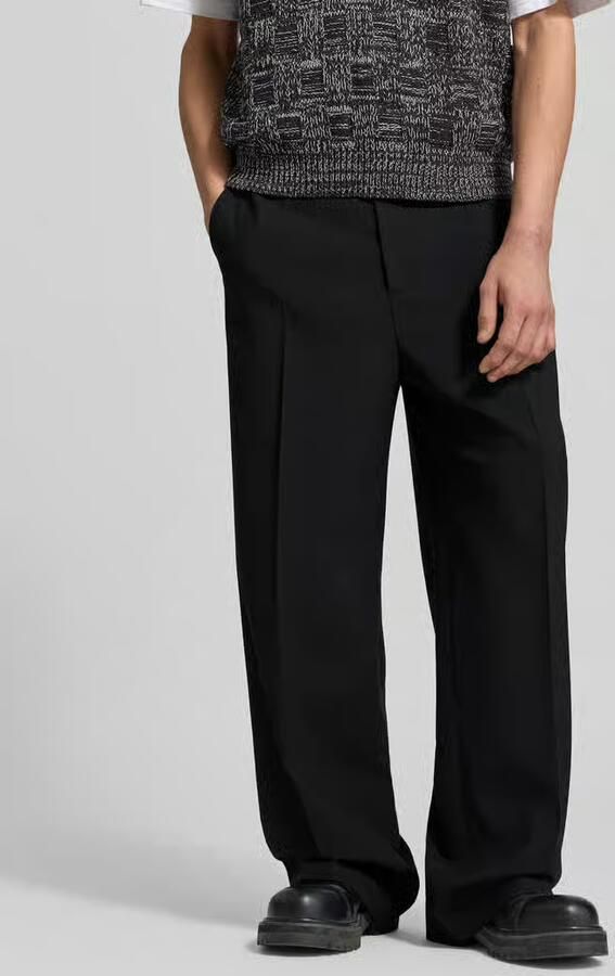 Filippa K Relaxed fit stoffen broek van wolmix - Foto 2