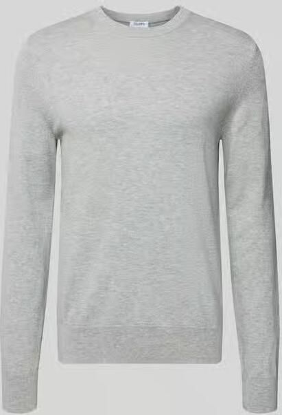 Filippa K slim fit pullover van wolmix - Foto 2