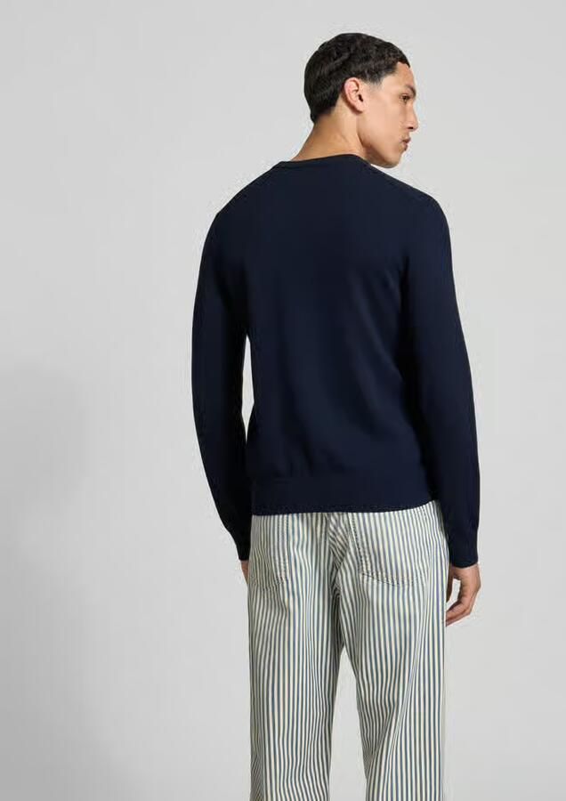 Filippa K Slim fit pullover van wolmix - Foto 3