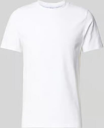 Filippa K Slim fit t-shirt van katoenmix - Foto 2