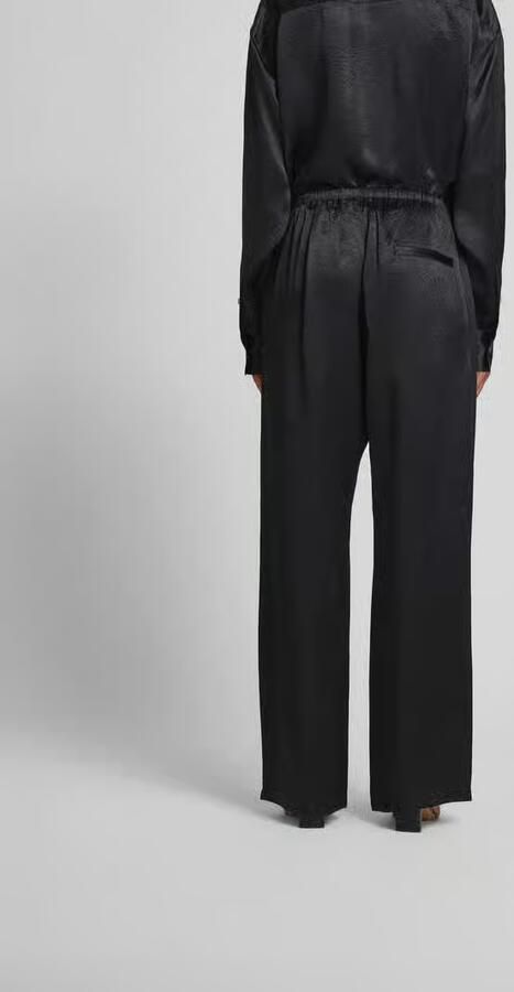Filippa K Stoffen broek met elastische band - Foto 3