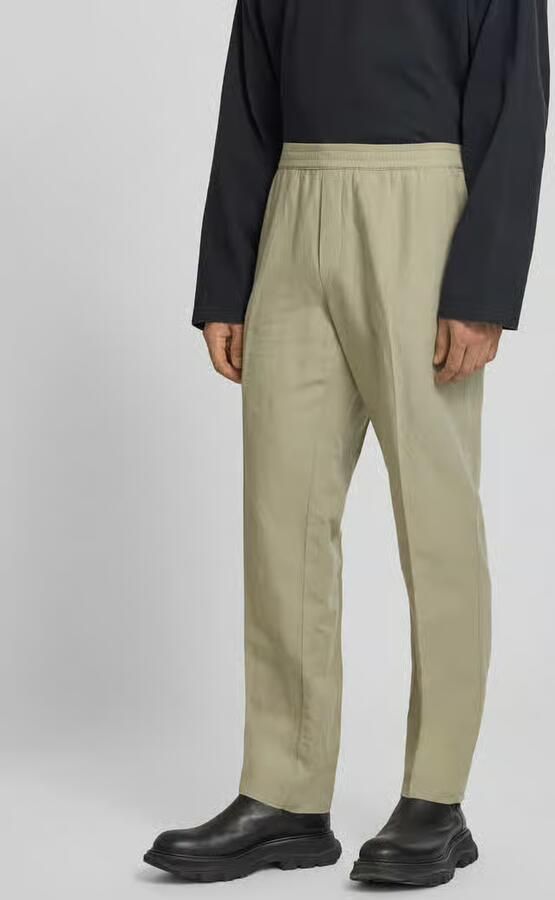 Filippa K straight fit broek van linnenmix - Foto 3