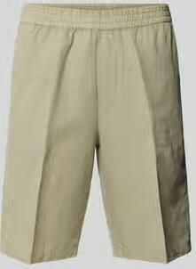 Filippa K straight fit short van linnenmix