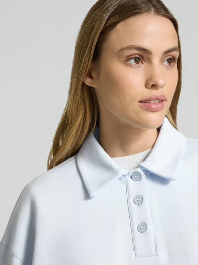 Filippa K Sweatshirt met polokraag