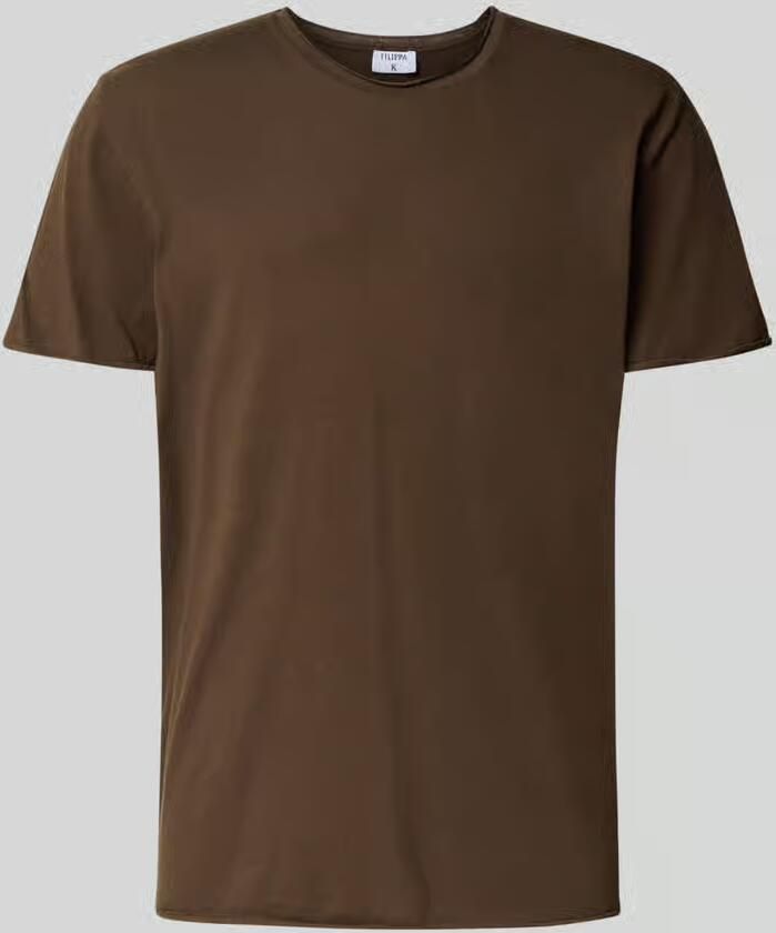 Filippa K T-shirt met rolzoom