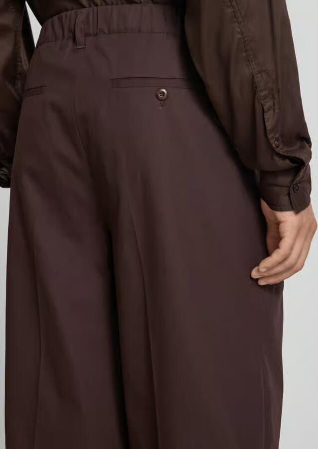Filippa K wide fit broek van puur katoen