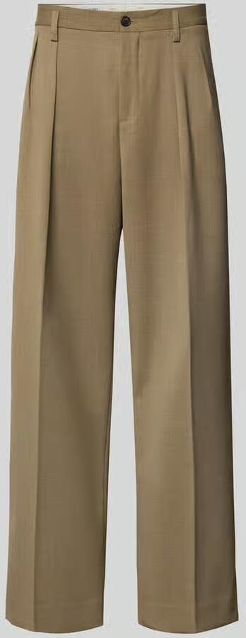 Filippa K wide fit stoffen broek van wolmix - Foto 2