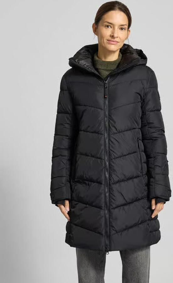Fire + Ice Gewatteerde lange jas met tweewegsritssluiting model 'AENNY3' - Foto 2