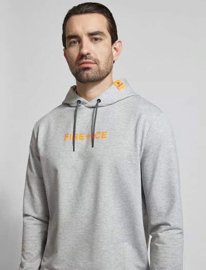 Fire + Ice Hoodie met logo model 'CADELL'