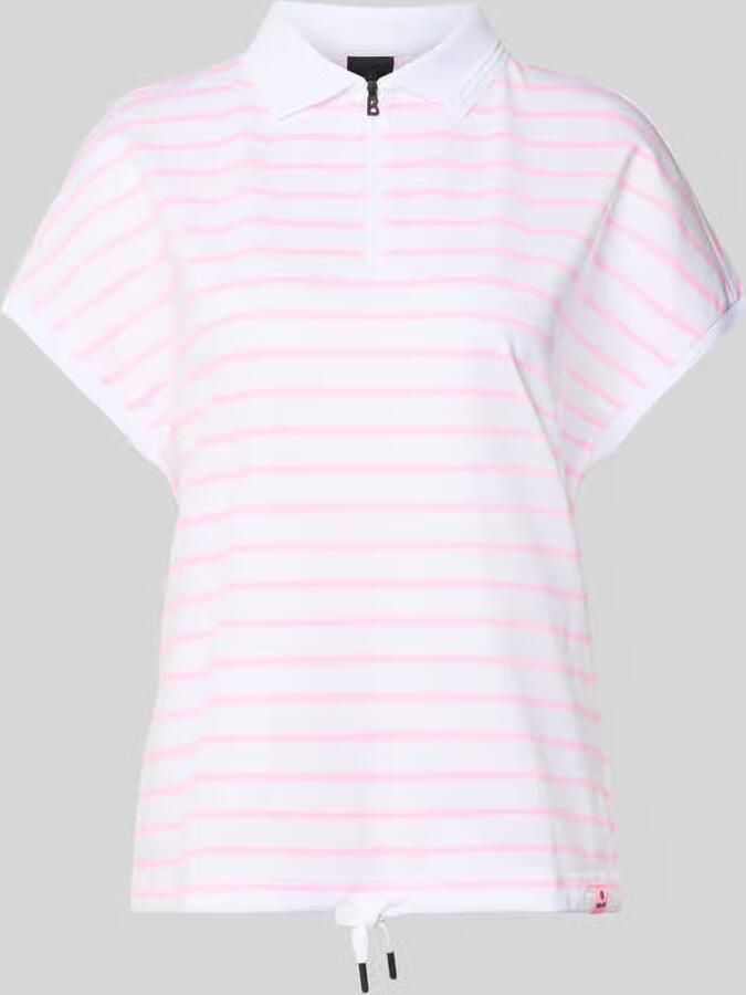 Fire + Ice regular fit poloshirt met ritssluiting - Foto 2