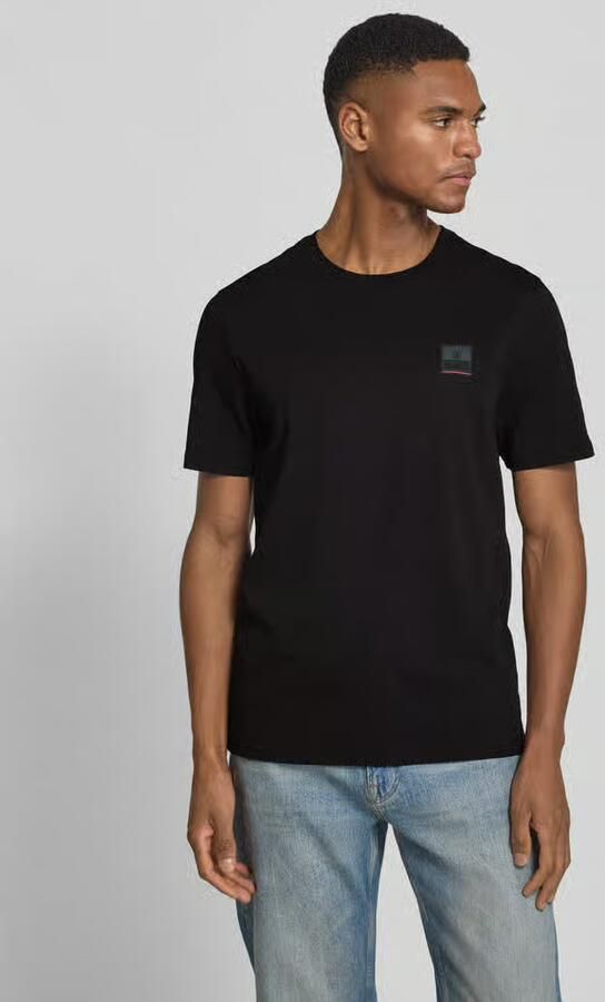 Fire + Ice slim fit T-shirt van 100% katoen model 'VITO2' - Foto 2