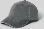 Forét Base cap met florale stitching