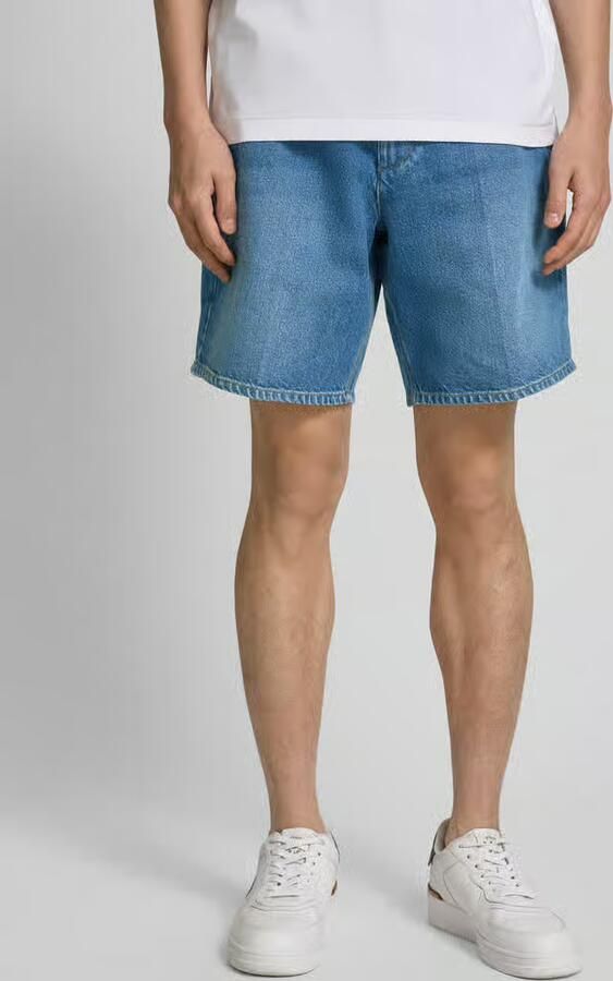Forét Regular fit korte jeans met elastische band - Foto 2