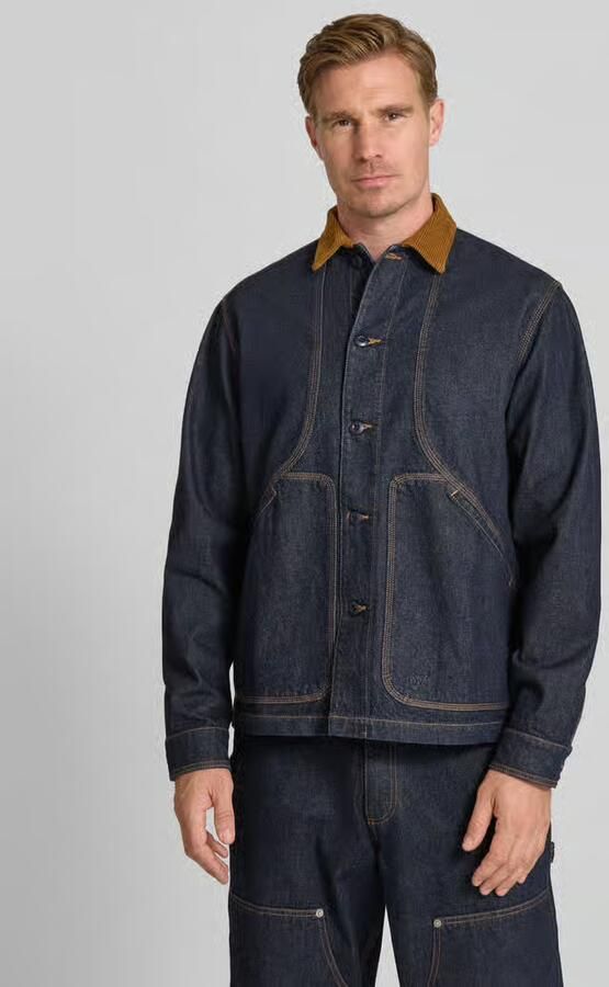 Forét Regular fit overshirt met steekzakken model 'BERRY' - Foto 2