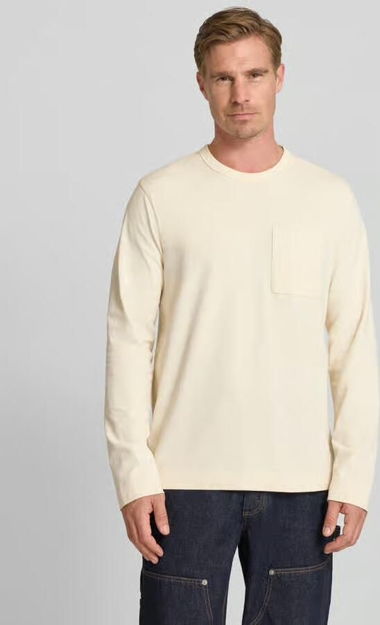 Forét Regular fit shirt met lange mouwen van puur biologisch katoen model 'PLANET' - Foto 2