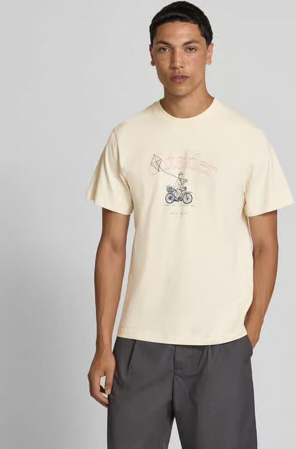 Forét Regular Fit t-shirt met motiefprint - Foto 2