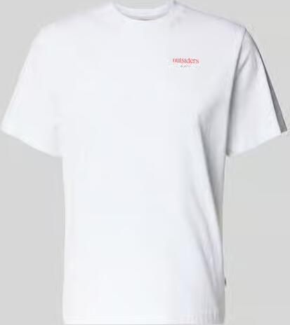 Forét Regular fit t-shirt met statementprint - Foto 2