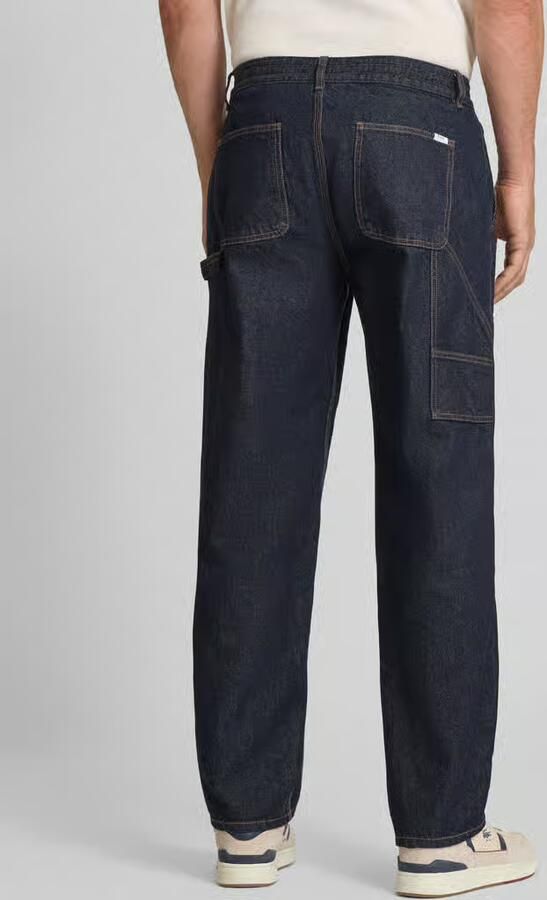 Forét Relaxed fit jeans met siernaden model 'CLAY' - Foto 3