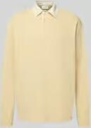 Forét relaxed fit sweatshirt met polokraag