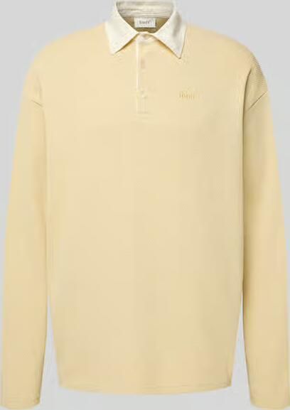 Forét relaxed fit sweatshirt met polokraag - Foto 2